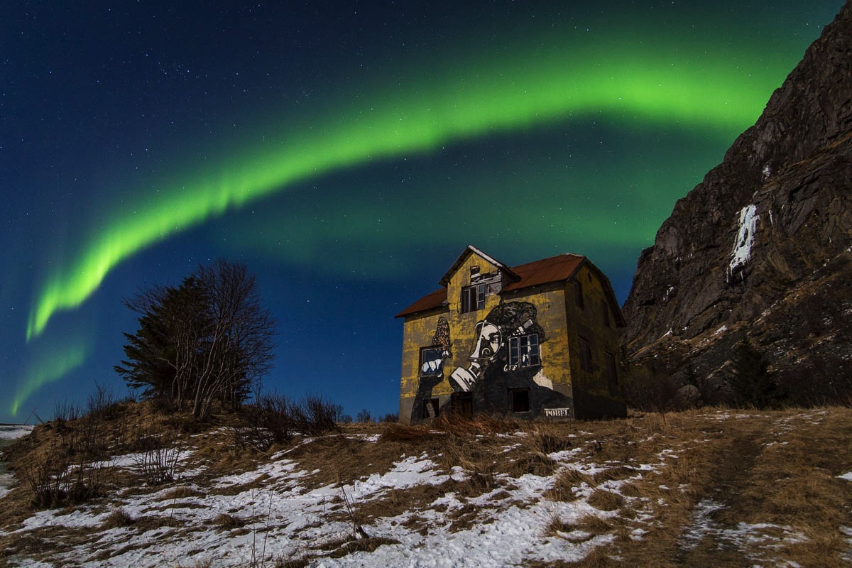 lofoten aurora northern lights